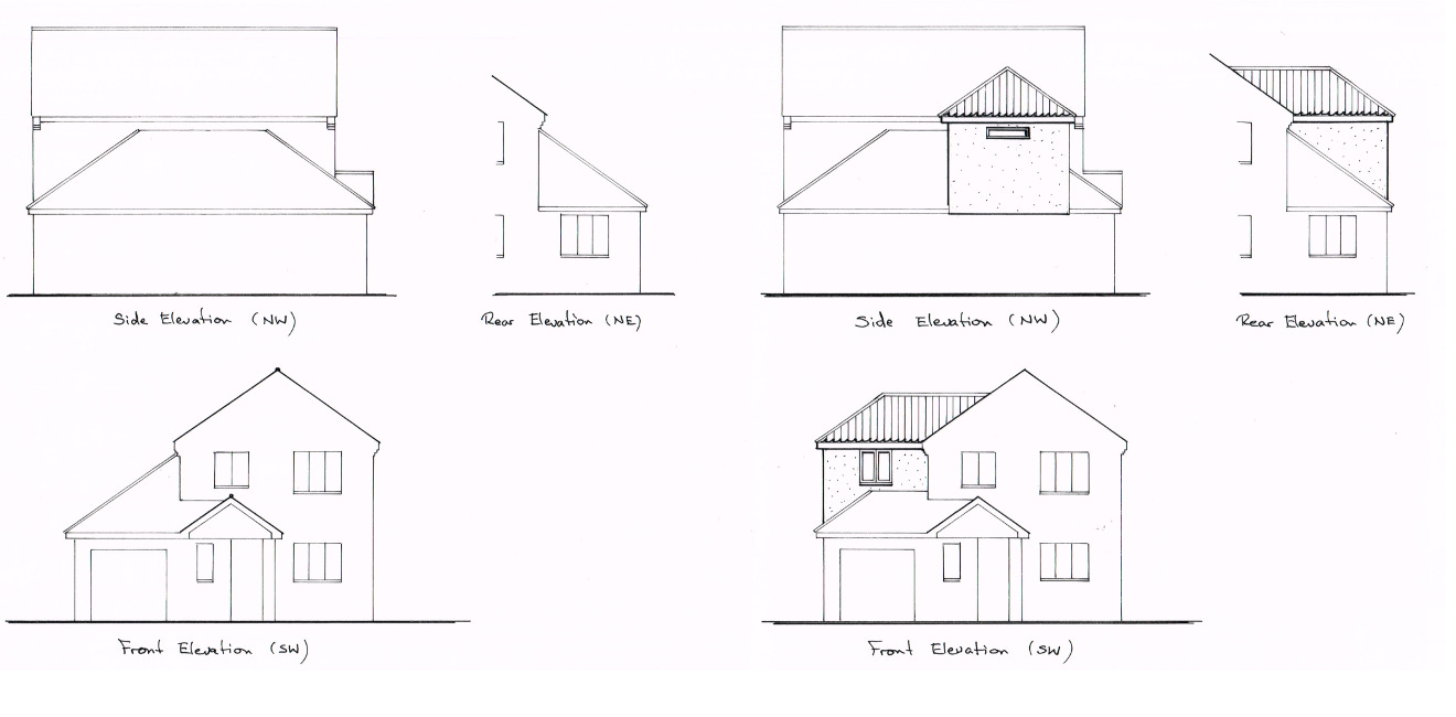 Planning application design for our proposed extension