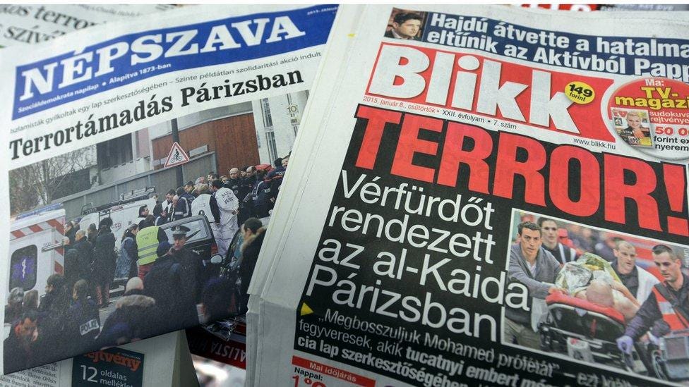 Hungarian newspapers