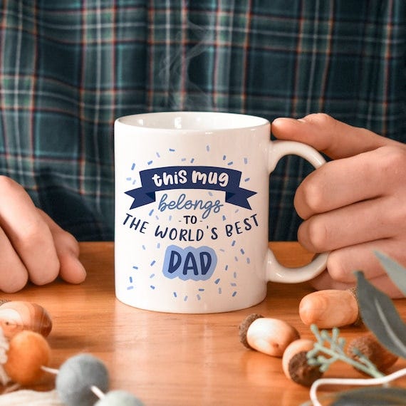 World's Best Dad Mug Father Gift Gift for Him Fathers - Etsy UK