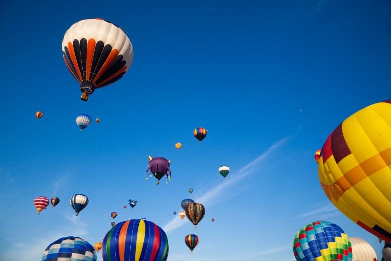 Free stock image of Hot Air Balloons created by Nicolas Raymond Free stock image of Hot Air Balloons created by Nicolas Raymond