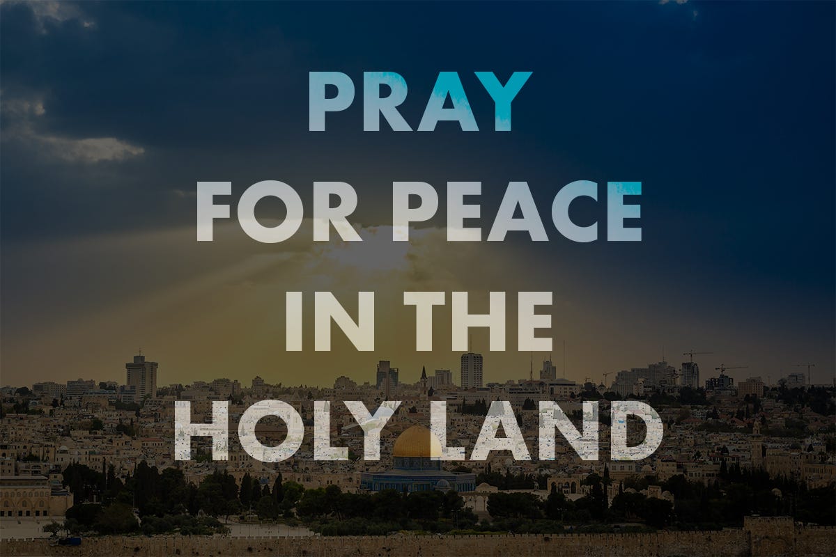 Praying for peace in the Holy Land » SAT-7 UK
