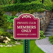 Private Club Members Only Membership ...