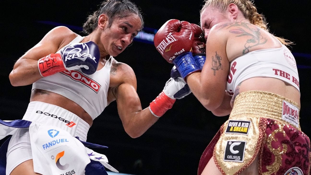 Amanda Serrano defeats Heather Hardy, 'a hell of a fighter' - ESPN
