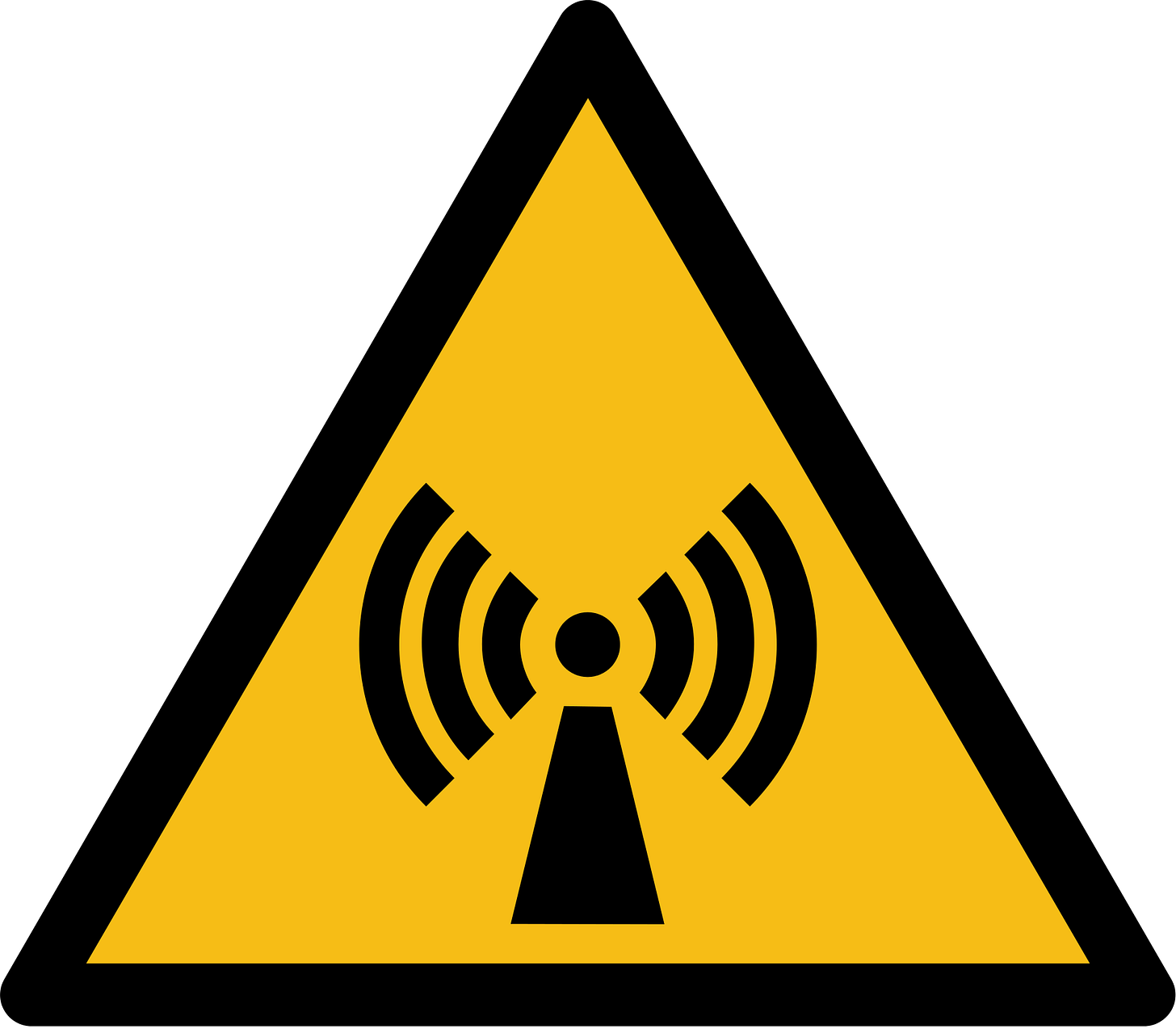 Non-ionizing Radiation Warning Sign (ISO 7010) - Baden Consulting Non-ionizing Radiation Warning Sign (ISO 7010) - Baden Consulting
