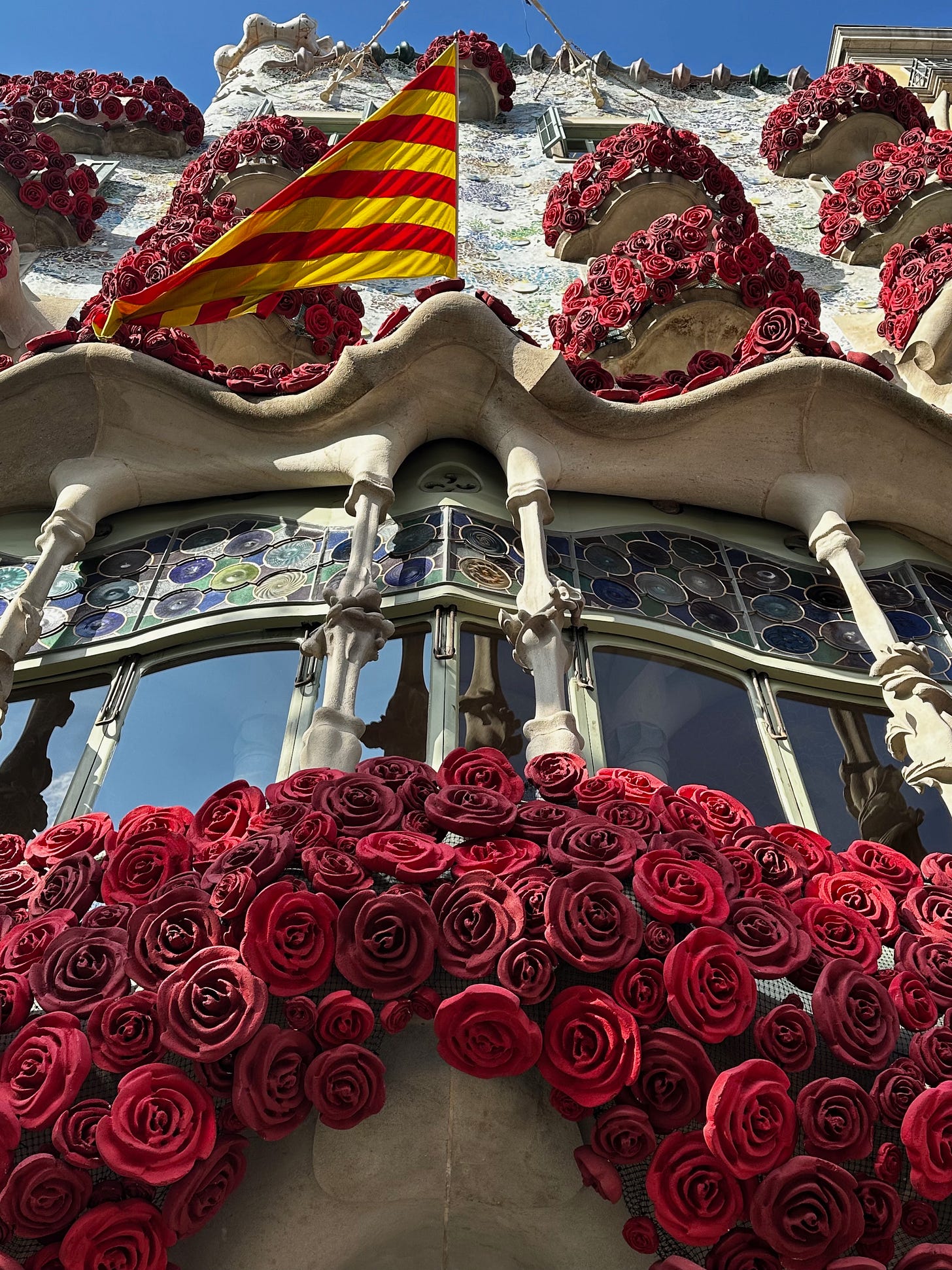 Barcelona on Sant Jordi