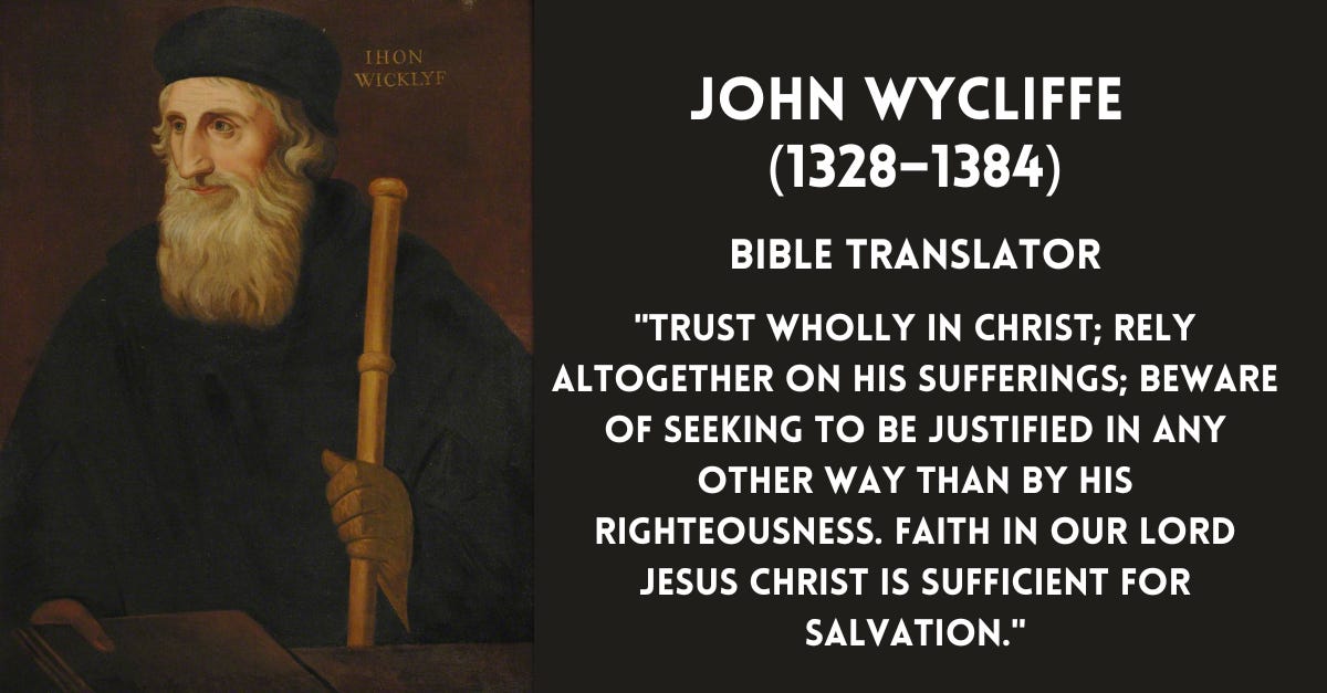 John Wycliffe's Life and Work