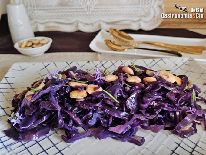 Receta de guarnición