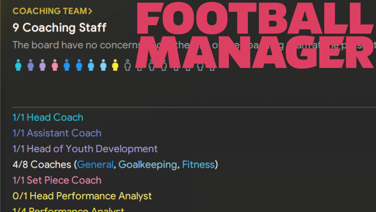 Football Manager How To Sign Coaches