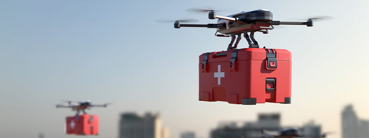 Drones Are Dropping into the Healthcare Ecosystem