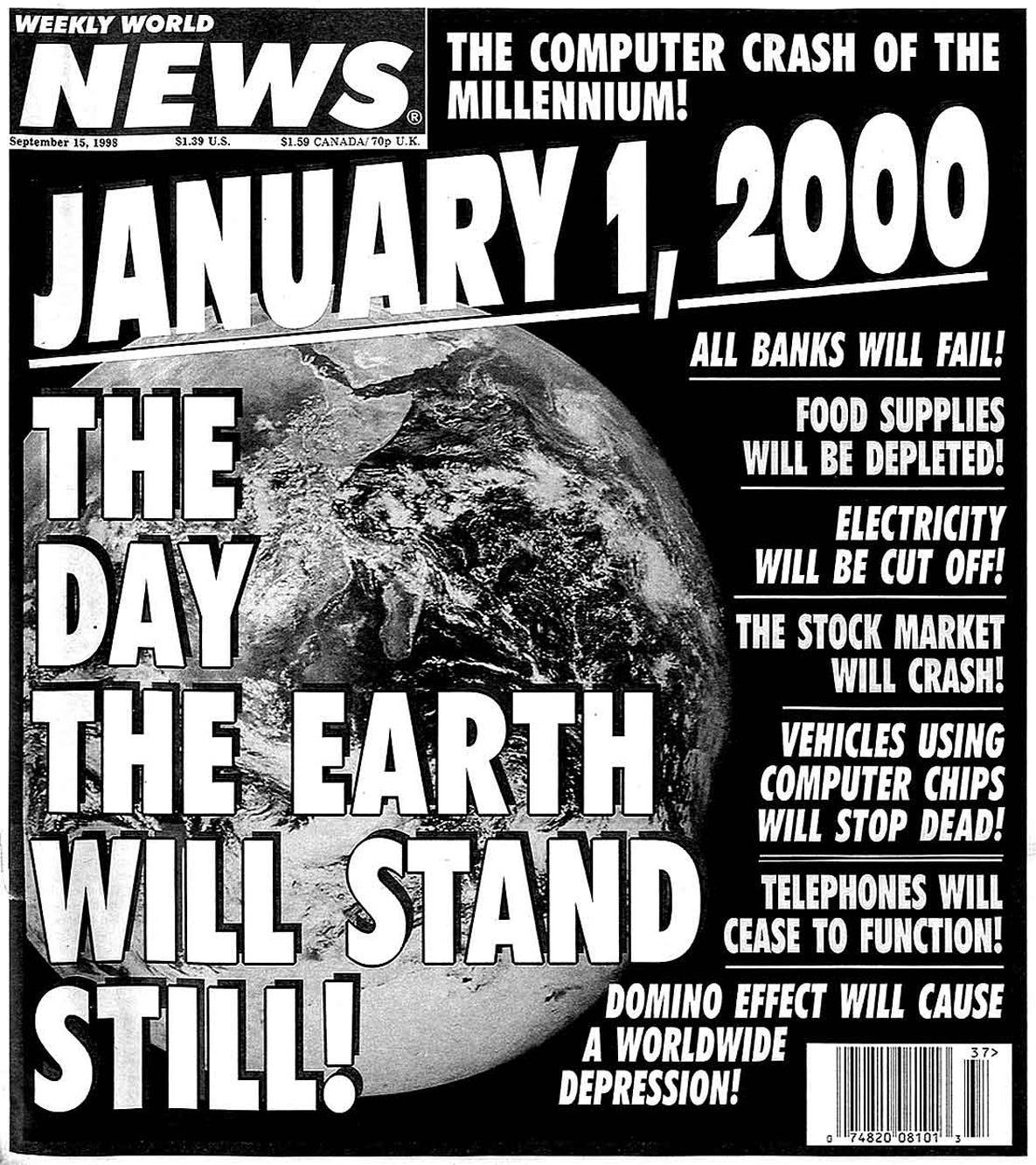 Does anyone on here remember the Y2K panic in 1999? - General ...