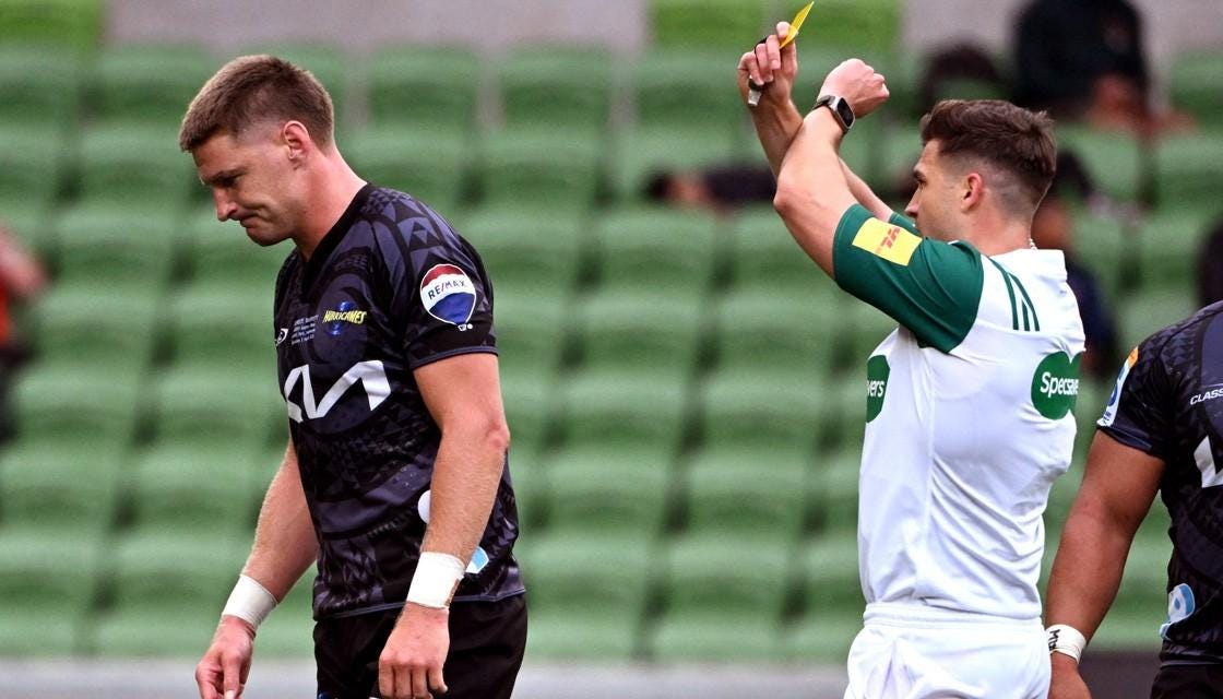 Super Rugby Pacific: Hurricanes overcome Jordie Barrett red card to defeat  Reds in golden point thriller | Newshub