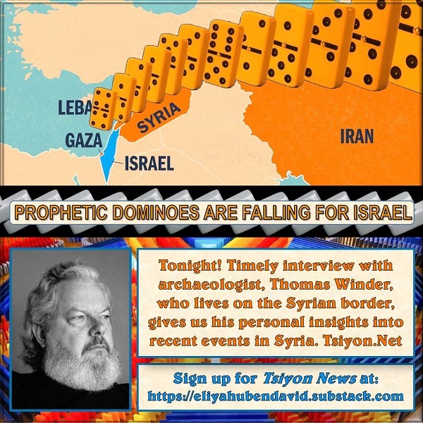 TSIYON NEWS Prophetic Dominoes are Falling for Israel