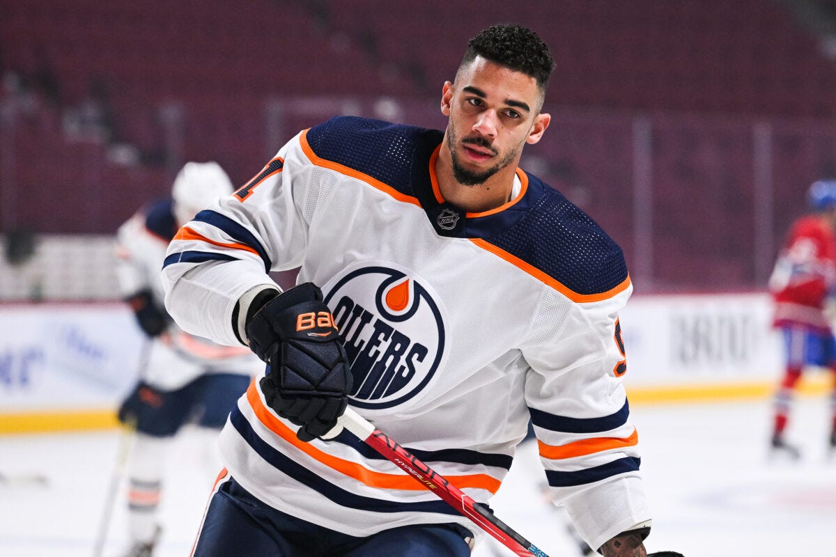 Evander Kane Edmonton Oilers