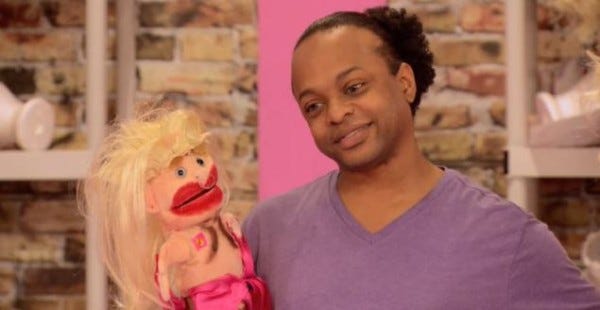 rupauls drag race 711 puppet time hello kitty 2015