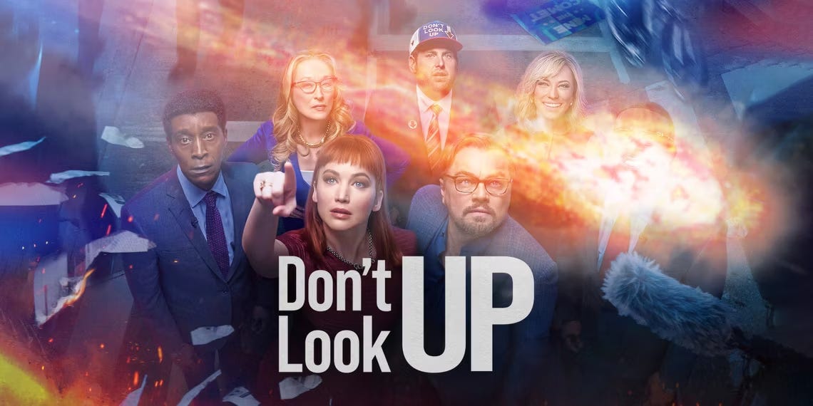 Cover art for movie Don’t Look Up / Netflix