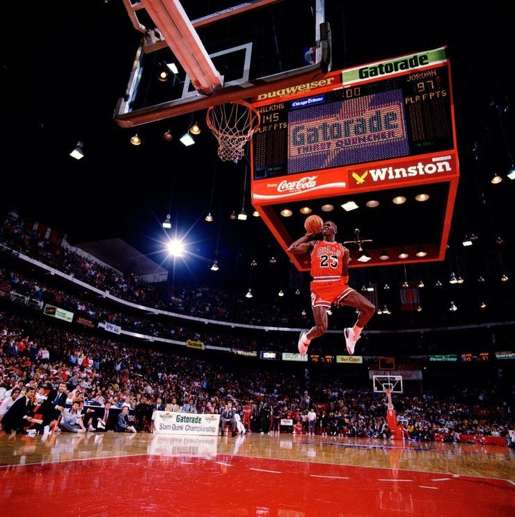 Slam Dunk Contest 1988 - Michael Jordan // 06.02.1988 