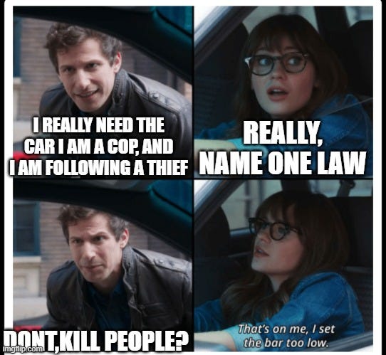 brooklyn 99 set the bar too low Memes & GIFs - Imgflip