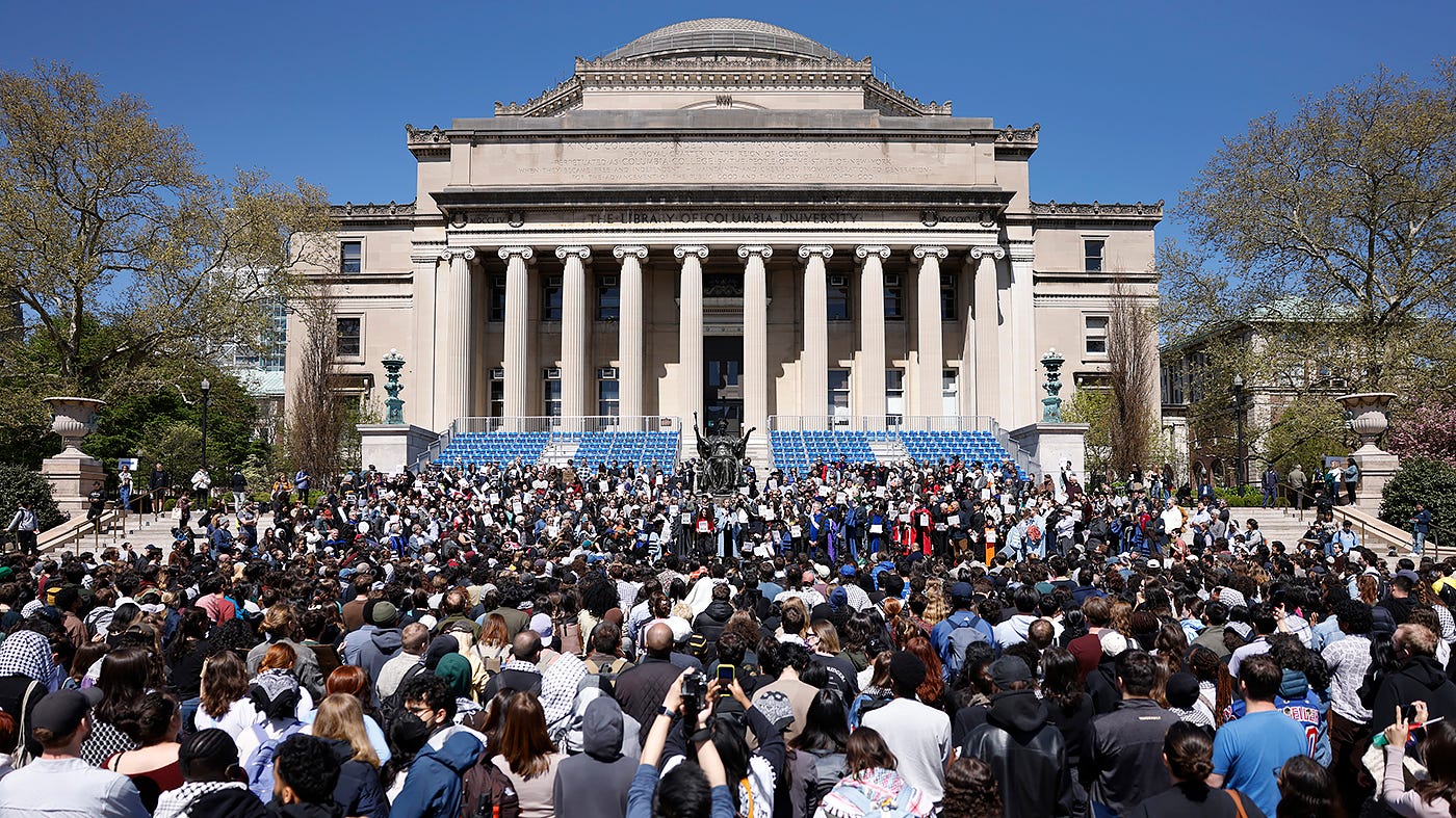 Columbia faculty joins student protests despite bipartisan criticism | The  Hill
