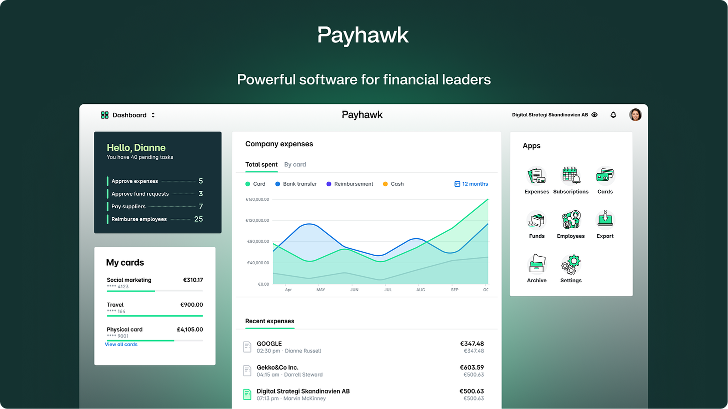 Payhawk — Business spend, reinvented. | LinkedIn