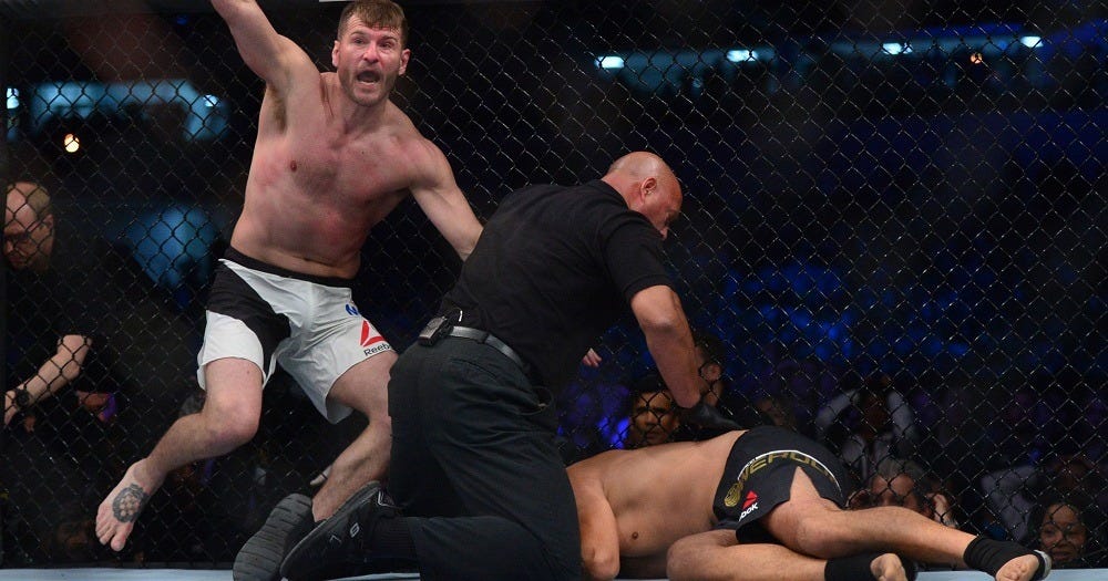 mma weekly miocic knocks out werdum and Bellator strips vitaly minakov 2016 images