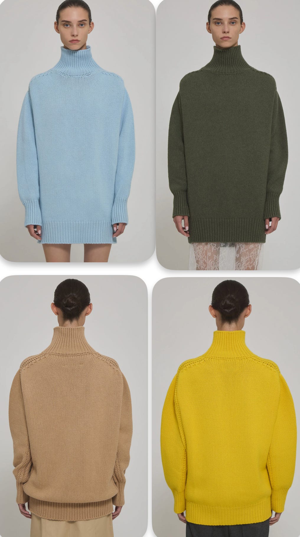 High Neck Sweater