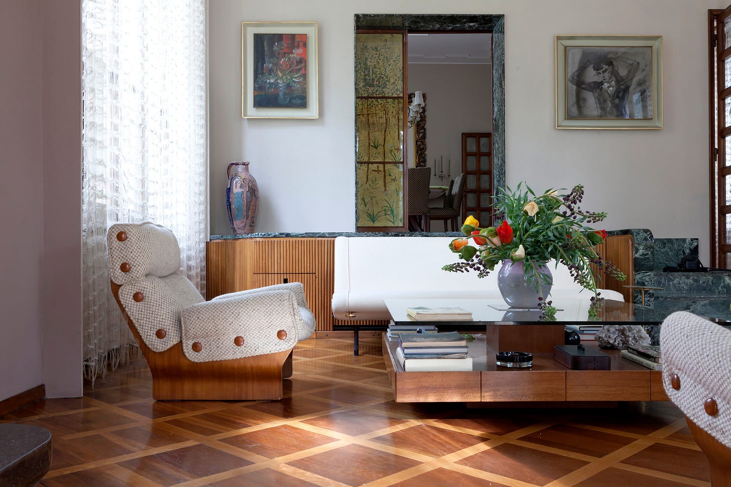 Inside Milan's Legendary Villa Borsani | Architectural Digest