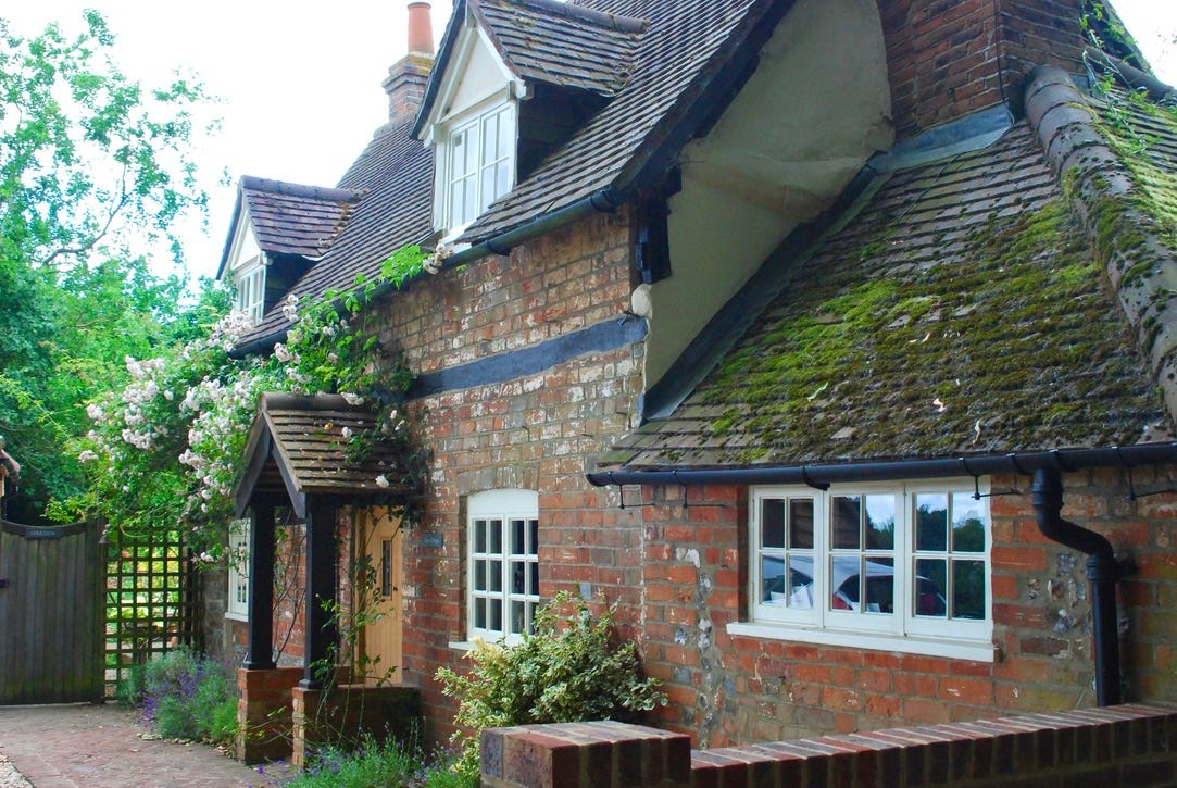 Rose Cottage in Peppard Common, the last home of author Elizabeth Goudge.