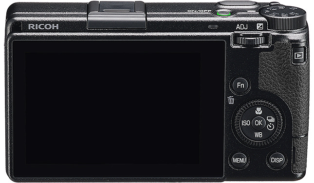Ricoh GR IIIx layout