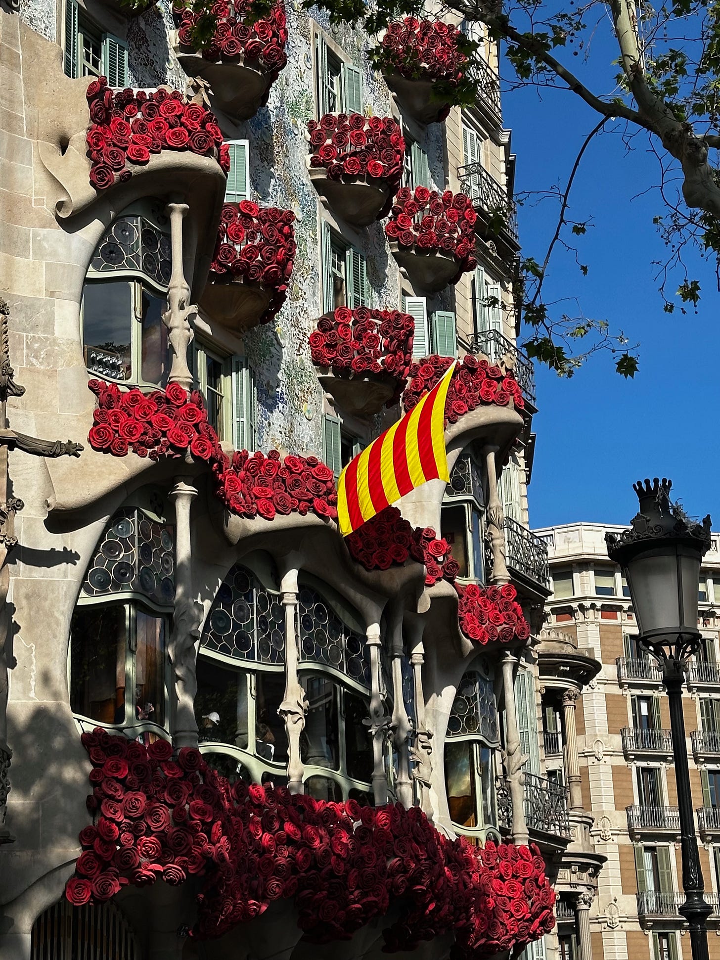 Barcelona on Sant Jordi