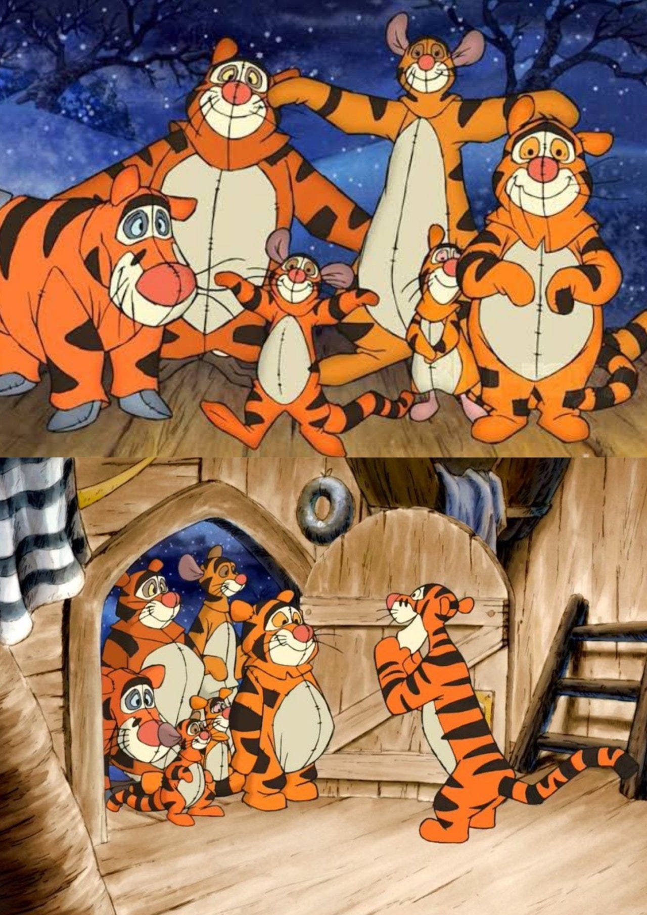 JCD — Me encanto este momento en la película de Tigger,...