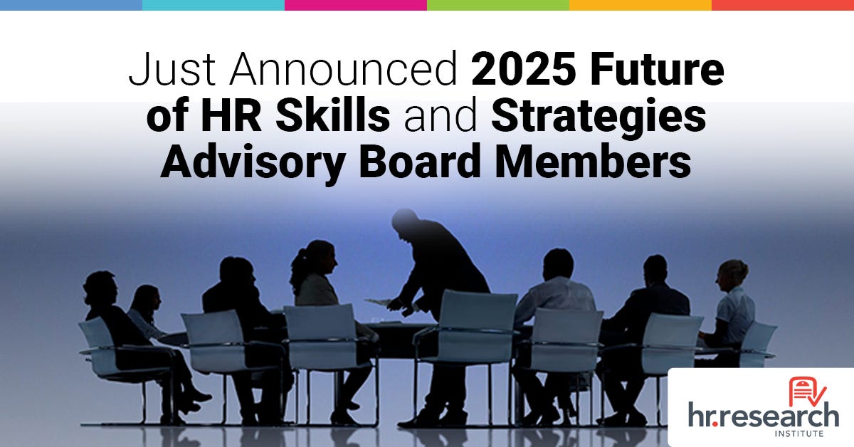 HR.com Launches 2025 Future of HR Skills and Strategies Advisory Board