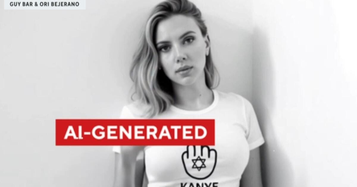 How this AI celebrity video denouncing antisemitism fooled social media  users