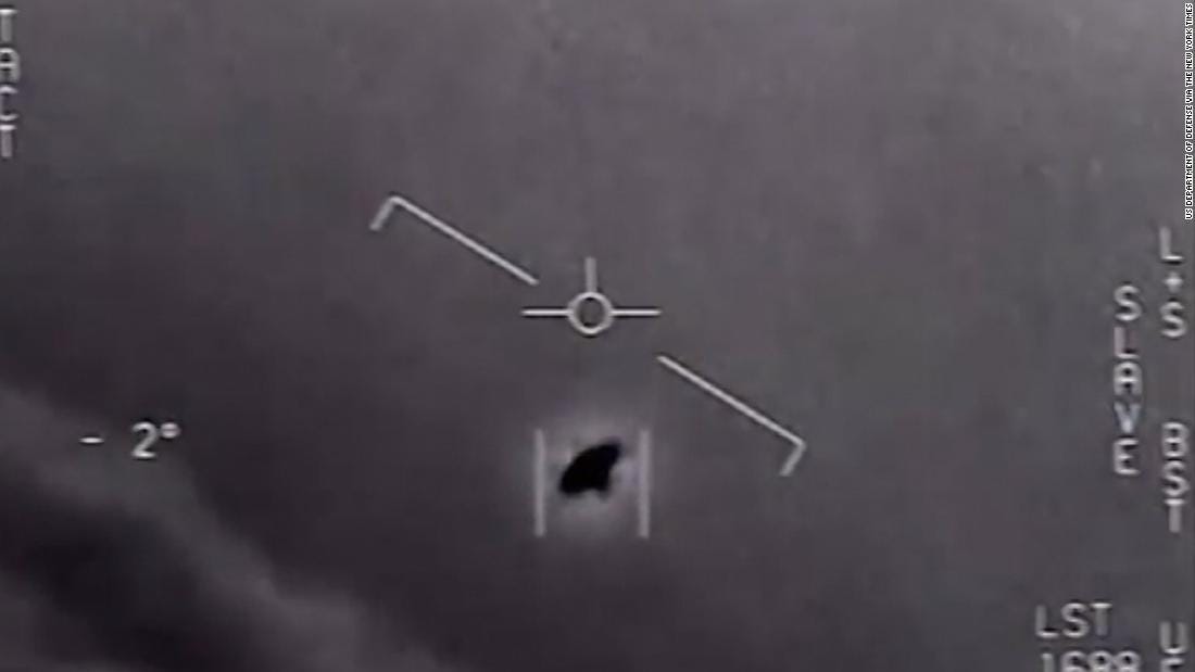 Moment UFO spotted by US Navy jet - CNN Video