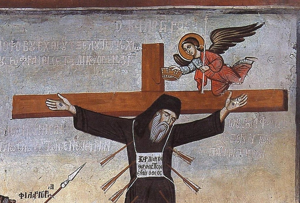 The Crucified Monk | Icon of the Monastic Life | A Reader's Guide to  Orthodox Icons
