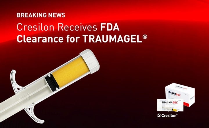 Cresilong Traumagel Approval