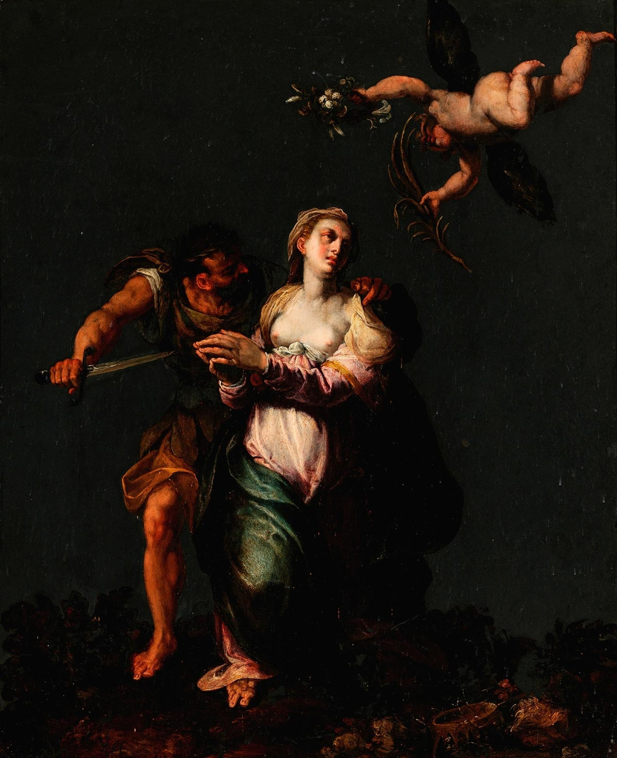 From the Collection: “The Martyrdom of St. Justina of Padua” by Domenico  Brusasorci – Milwaukee Art Museum Blog