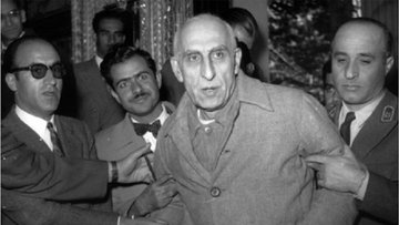 Prime Minister Mohammed Mosaddegh is overthrown in Iran in 1953, in a coup  jointly orchestrated by CIA and MI6, over his decision to nationalize the  oil industry, and expel foreign companies. The