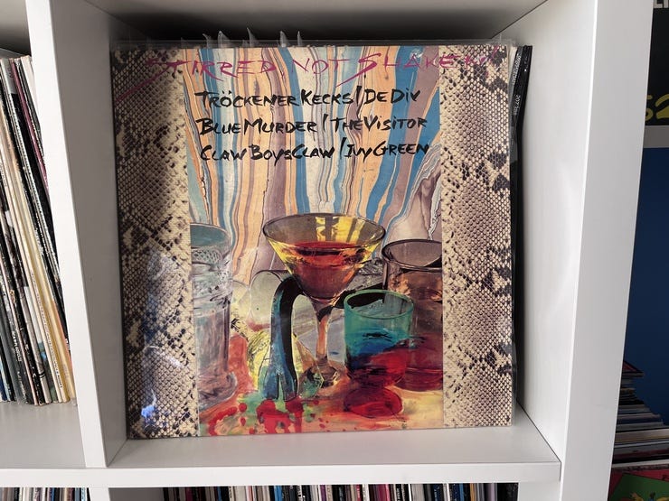 De LP Stirred Not Shaken uit 1984.