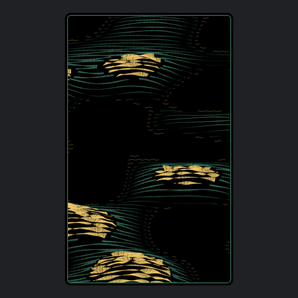 Topographic Playing Card #89