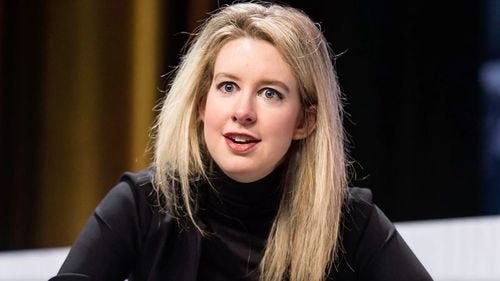 Elizabeth Holmes and the Theranos saga