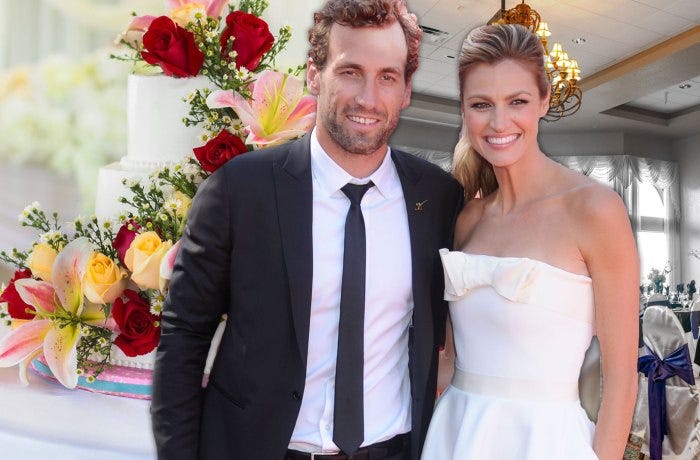 erin andrews marries jarret stoll in montana wedding dress