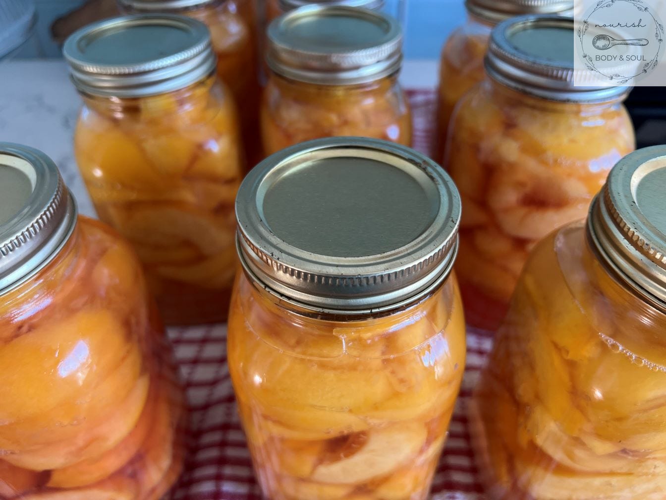 Home Canned Peaches Jane Curry Weber