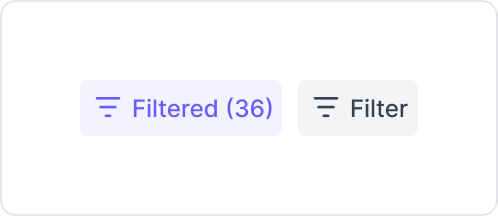 The difference between an active (left) and an inactive filter (right). Image created by the author.