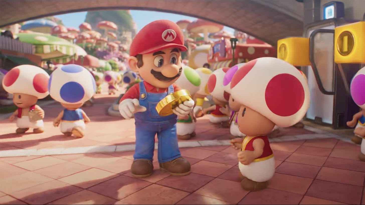 Let's Go: The Latest Sneak Peek at 'The Super Mario Bros Movie' Is a  Mushroom Kingdom Super Fan's Dream - Concrete Playground