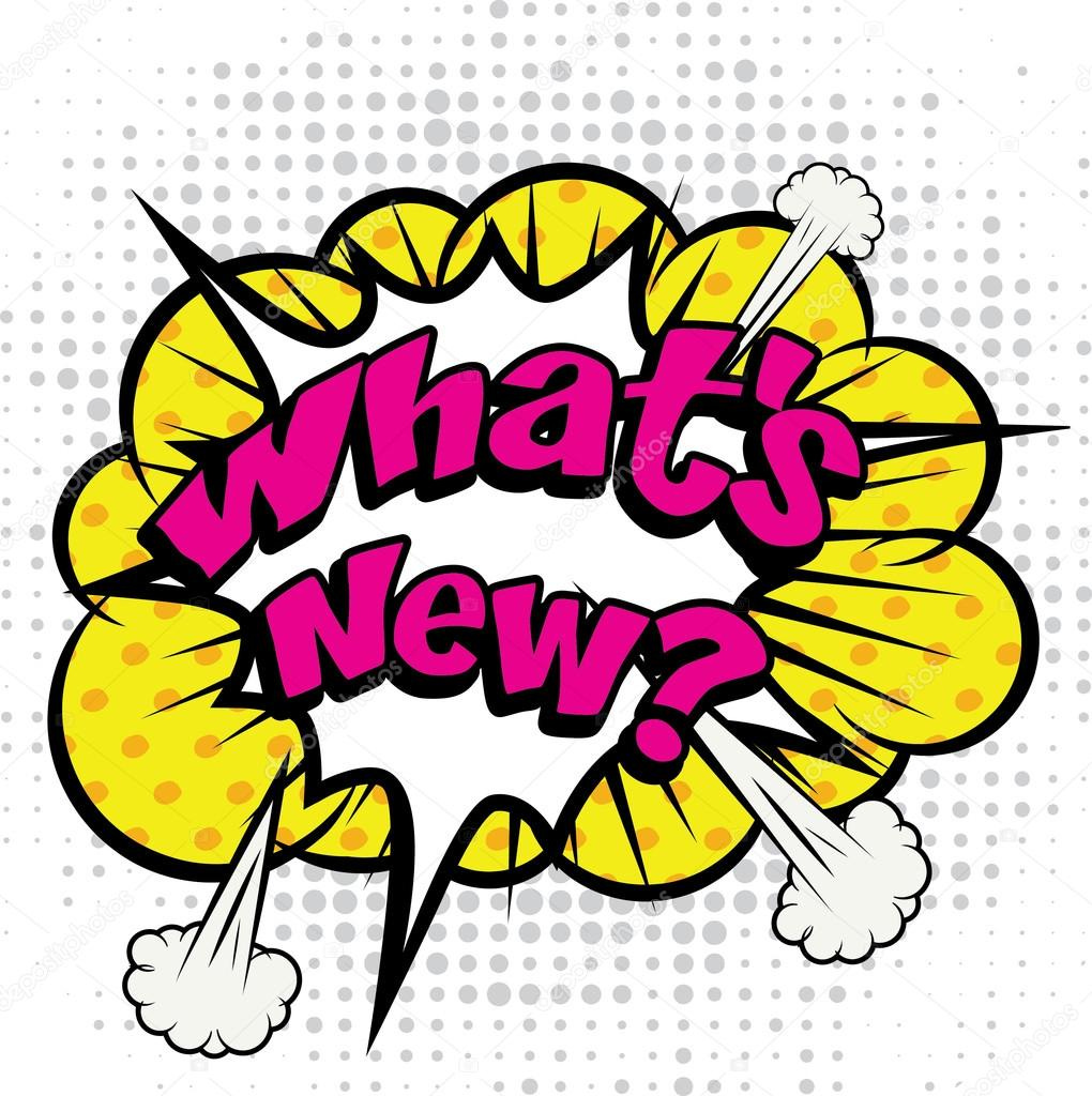 Pop Art comics - "What's New!". Stock Vector Image by ©Gal_Amar #96637780