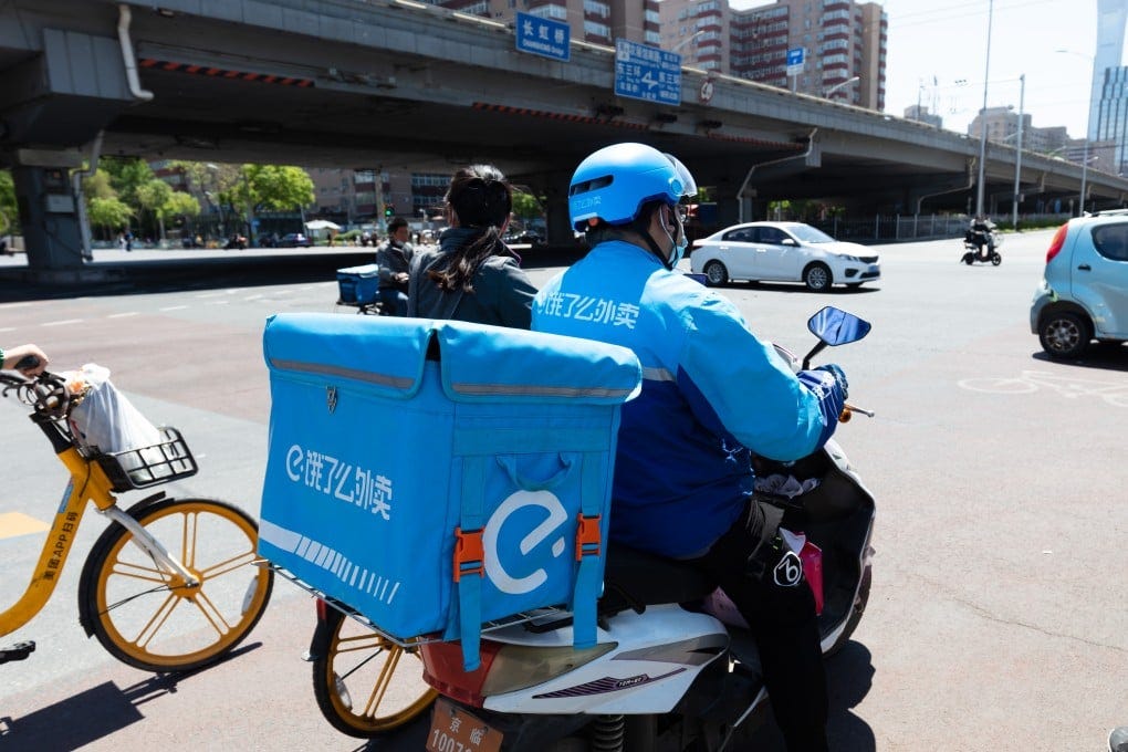 Alibaba's Ele.me food delivery platform extends welfare coverage to 3  million couriers with collective contract | South China Morning Post