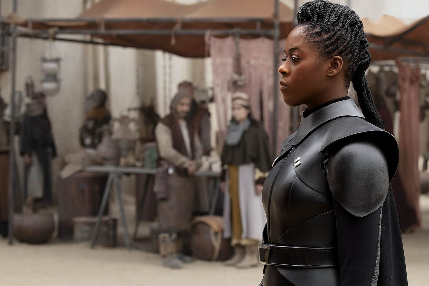 Moses Ingram as The Third Sister in Obi-Wan Kenobi (2022) (Photo: Disney/Lucasfilm).