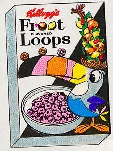 Froot Loop box circa 1963