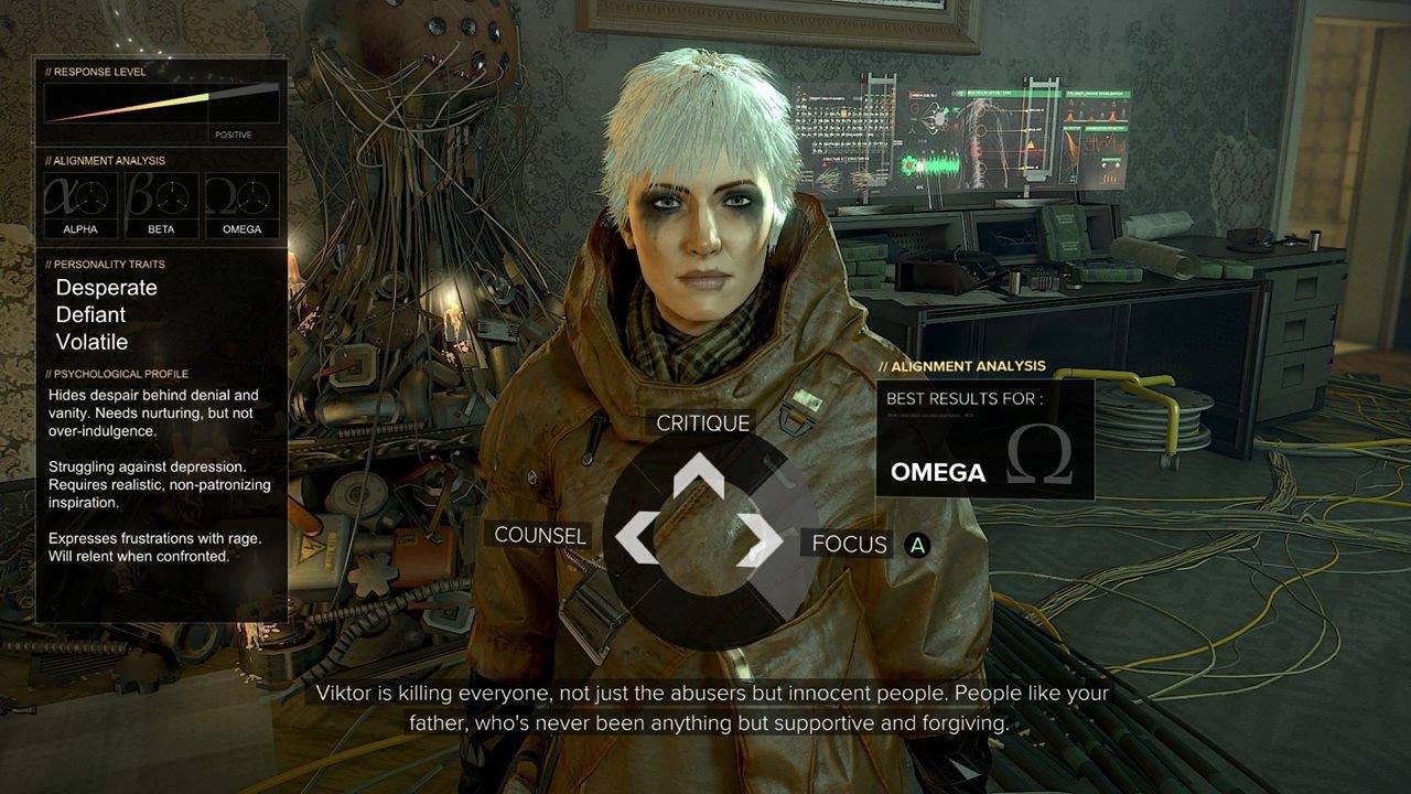 Dialogues in Deus Ex: Mankind Divided