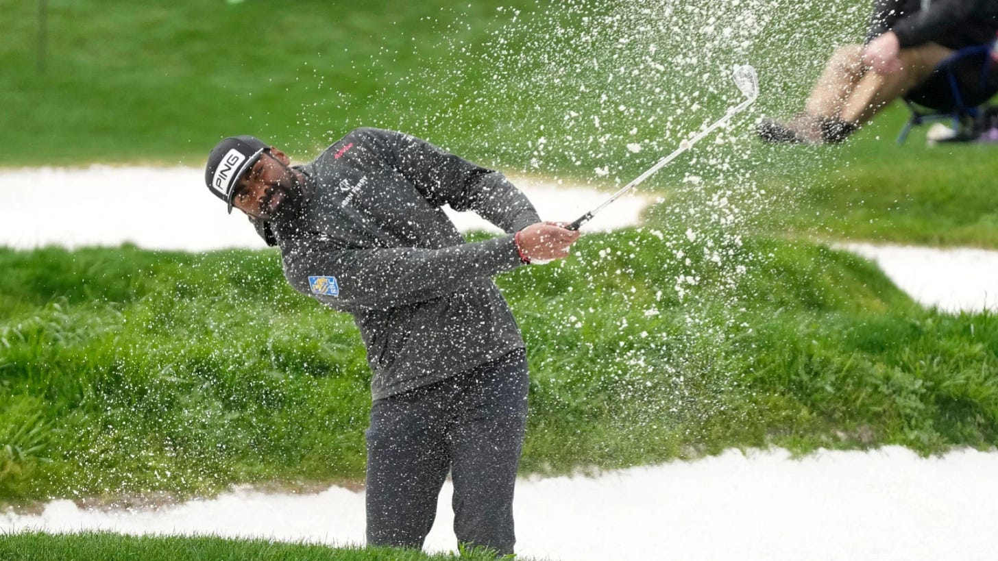 PGA Tour: Sahith Theegala leads weather-affected Phoenix Open